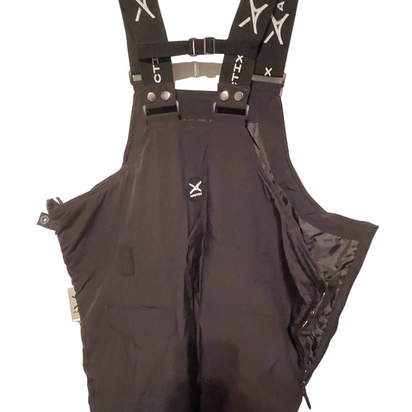 Arctix Men's Eco Friend Corkscrew Bib Overalls, Black, XX-Large/34 Inseam - Picture 9 of 14